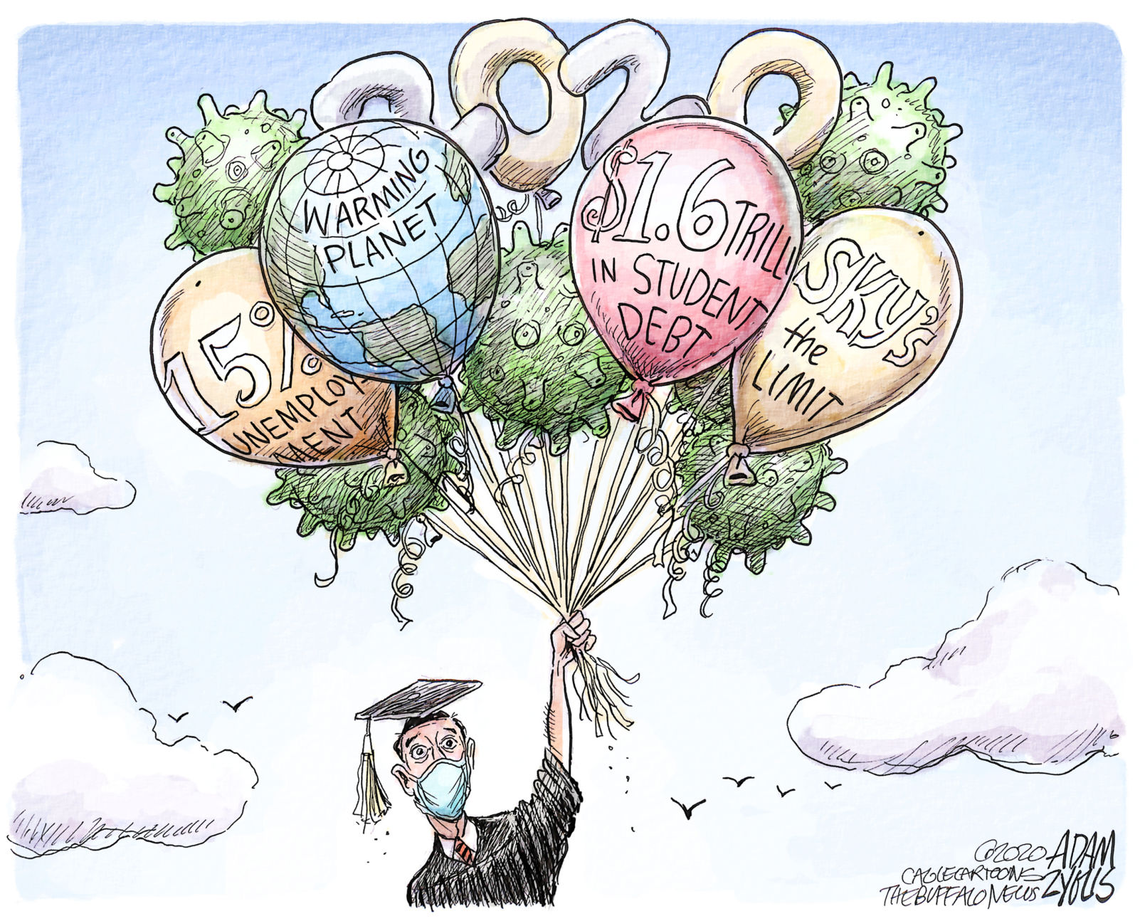 Editorial cartoon: May 23, 2020